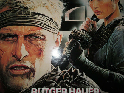 THE BLOOD OF HEROES VHS US ONE SHEET ROLLED POSTER RUTGER HAUER 1990 - Rendezvous Cinema