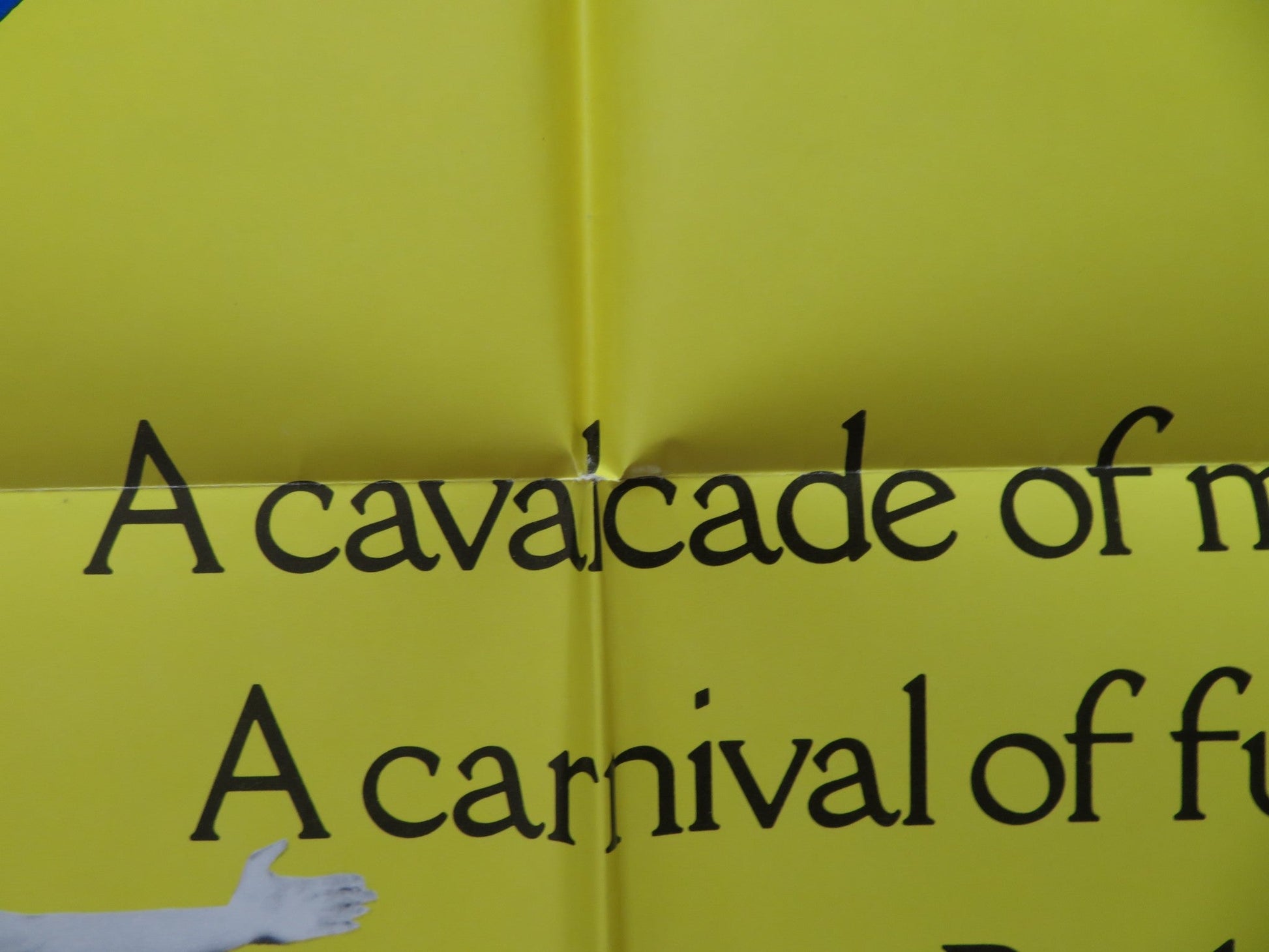 THE BLUE BIRD FOLDED US ONE SHEET POSTER ELIZABETH TAYLOR JANE FONDA 1976 Rendezvous Cinema Movie posters