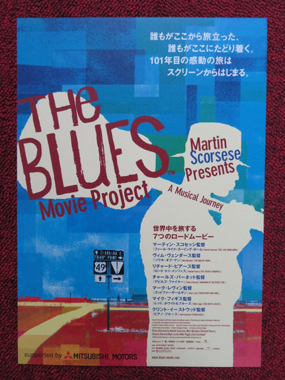 THE BLUES JAPANESE CHIRASHI (B5) POSTER B.B KING IKE TURNER 2003 Rendezvous Cinema Movie posters