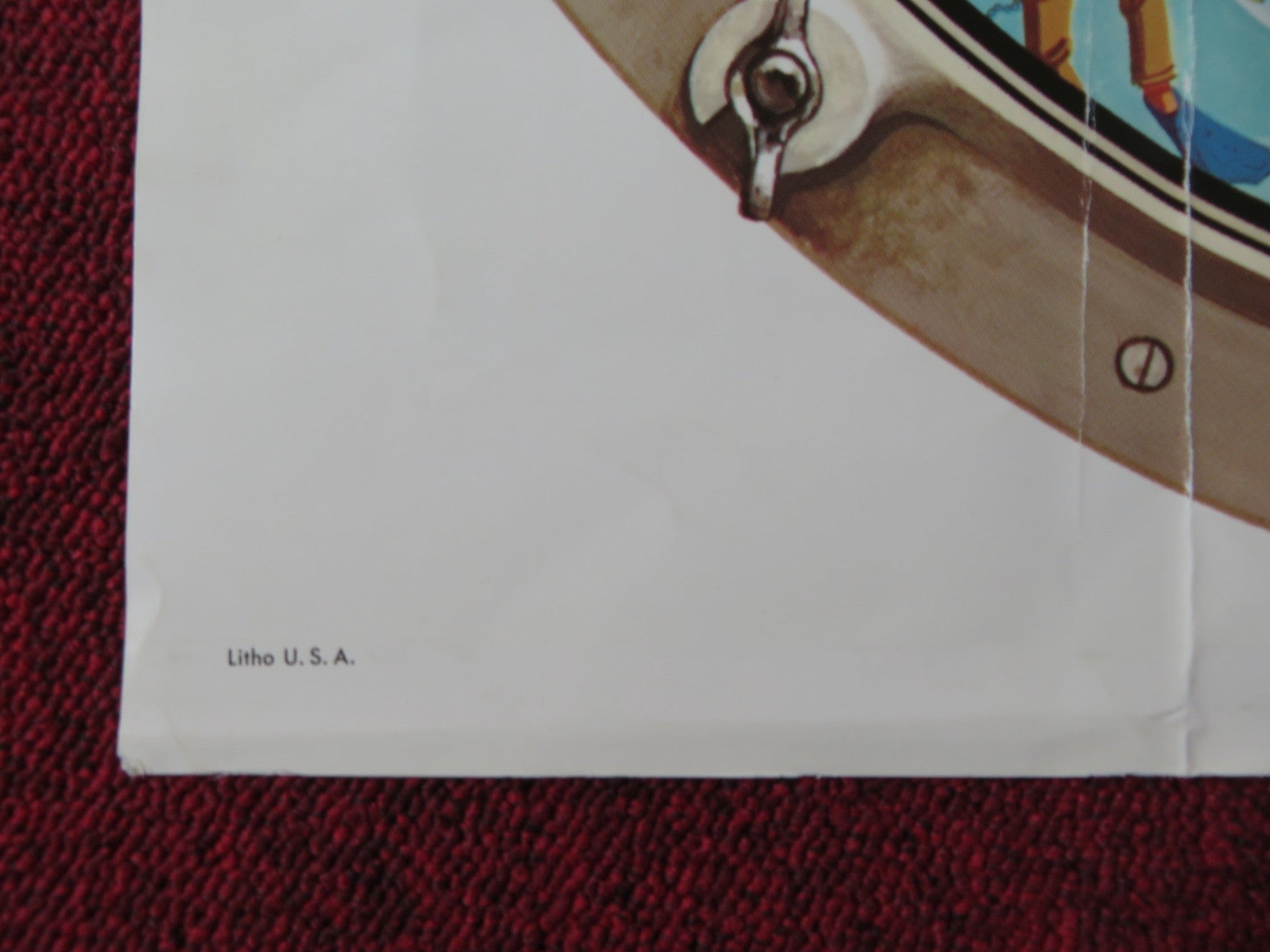 THE BOATNIKS US HALF SHEET (22"x 28") POSTER DISNEY MORSE STEPHANIE POWERS 1977 Rendezvous Cinema Movie posters