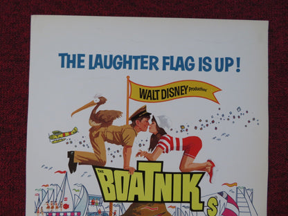 THE BOATNIKS US INSERT (14"x 36") POSTER DISNEY ROBERT MORSE S. POWERS 1970 Rendezvous Cinema Movie posters