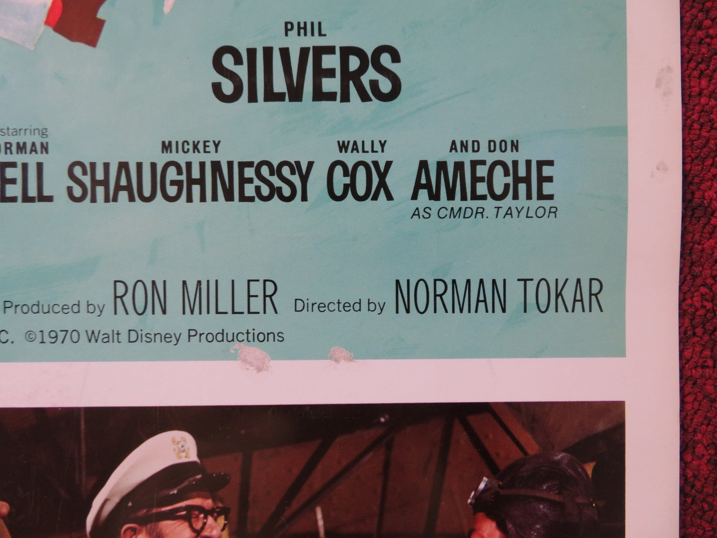 THE BOATNIKS US INSERT (14"x 36") POSTER DISNEY ROBERT MORSE S. POWERS 1970 Rendezvous Cinema Movie posters