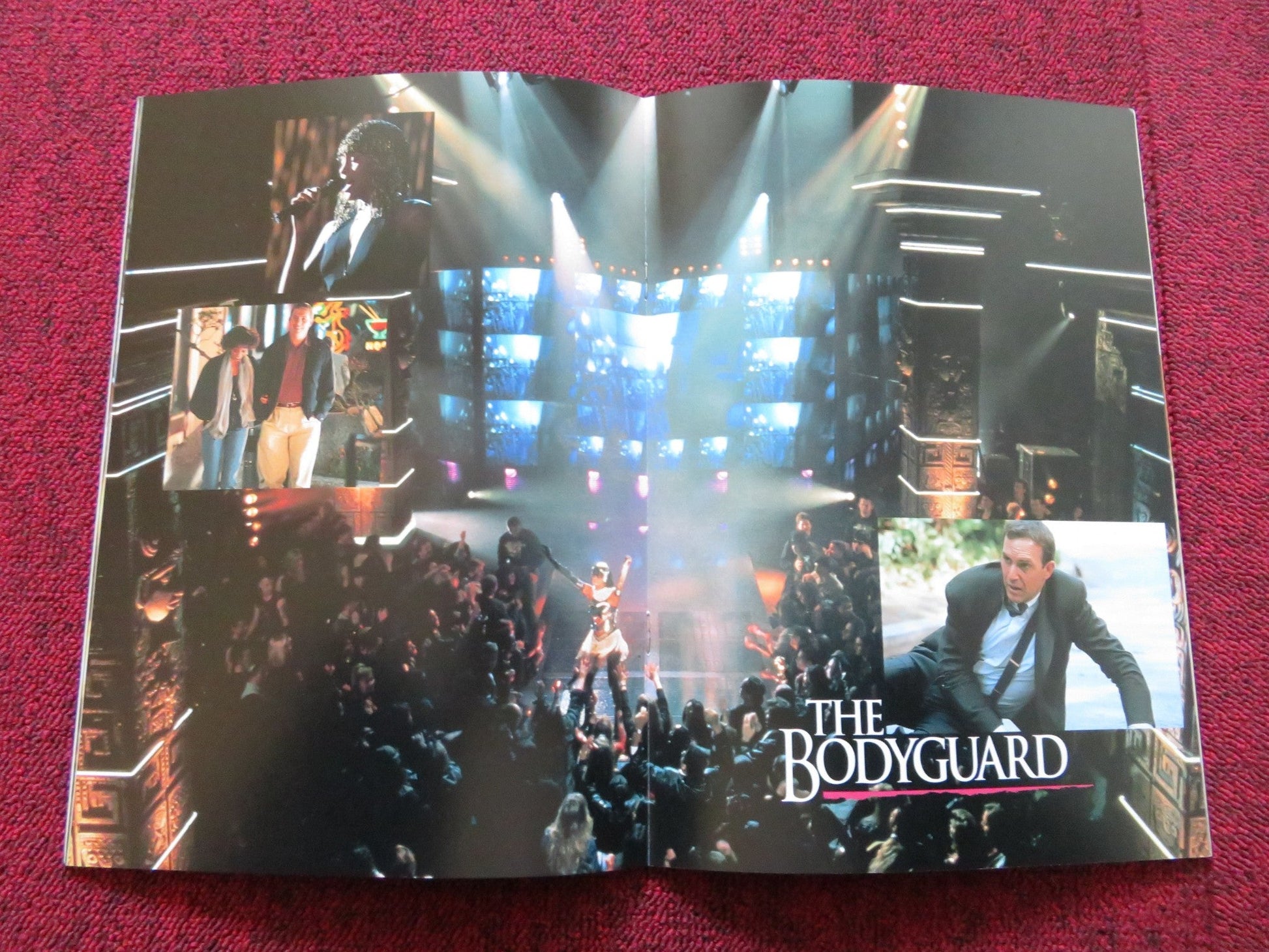 THE BODYGUARD JAPANESE BROCHURE / PRESS BOOK WHITNEY HUSTON KEVIN COSTNER 1992 Rendezvous Cinema Movie posters