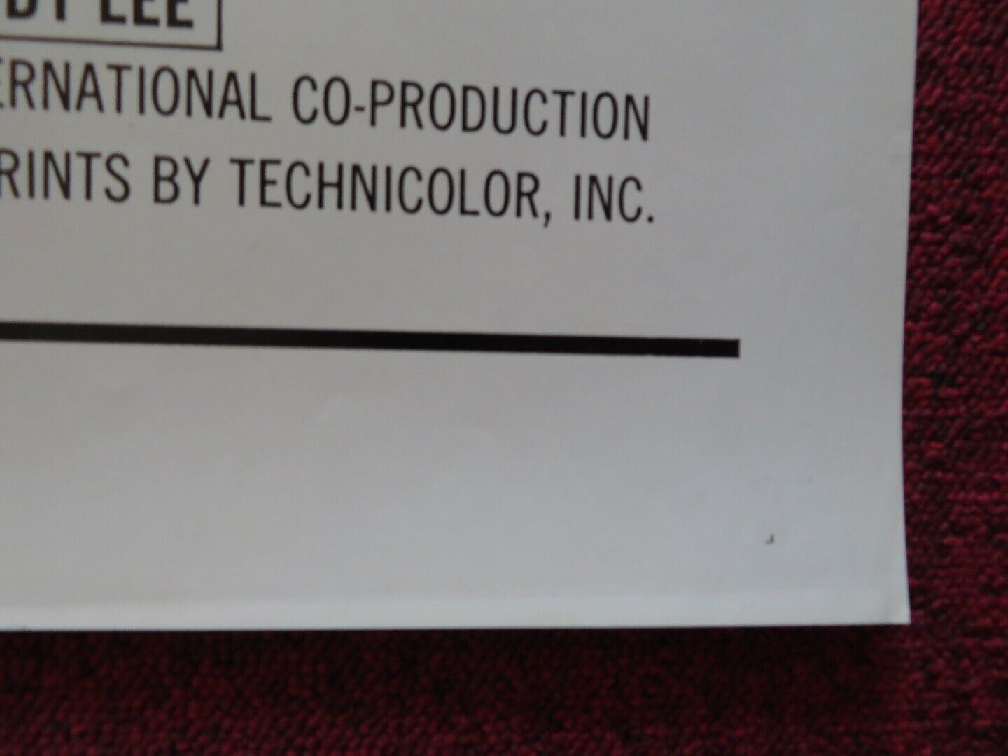 THE BODYGUARD - KUNG FU US ONE SHEET ROLLED POSTER SONNY CHIBA 1976 Movie posters