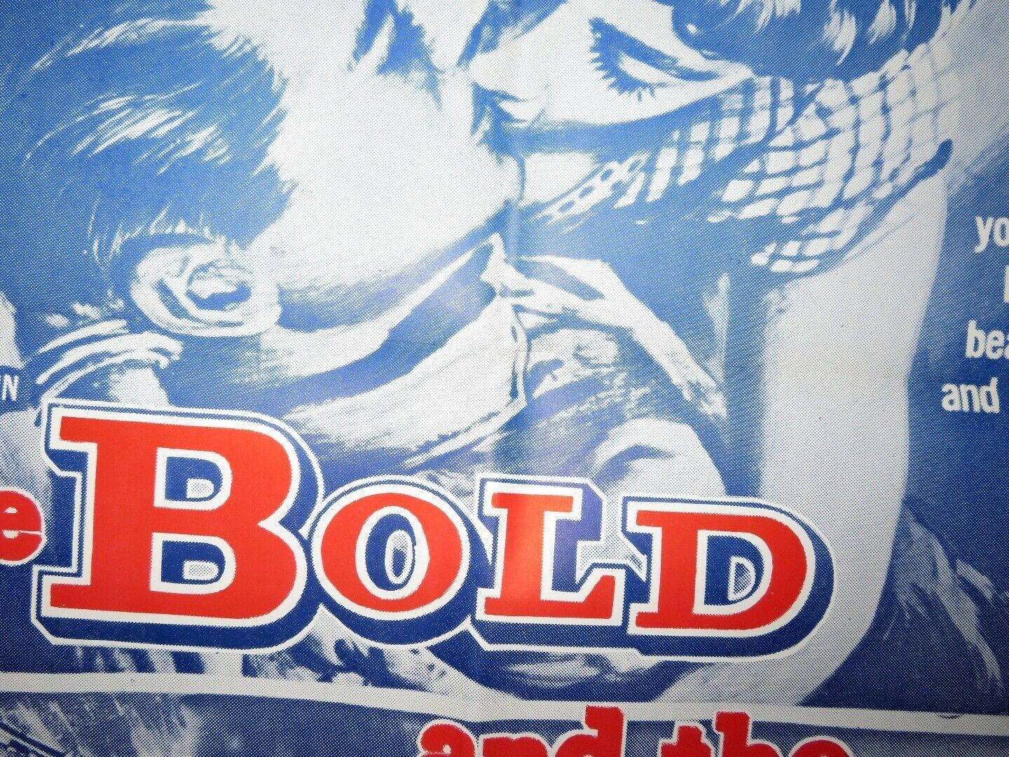 THE BOLD AND THE BRAVE US ONE SHEET POSTER WENDELL COREY MICKEY ROONEY Movie posters