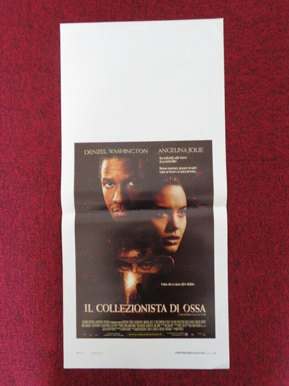 THE BONE COLLECTOR ITALIAN LOCANDINA (27.5"x13") POSTER DENZEL WASHINGTON 2000 Movie posters