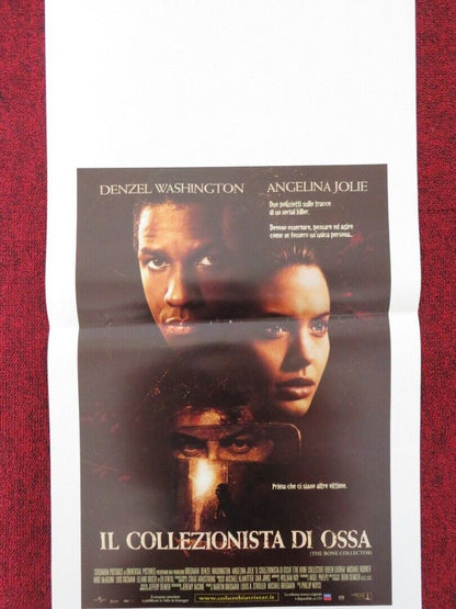 THE BONE COLLECTOR ITALIAN LOCANDINA (27.5"x13") POSTER DENZEL WASHINGTON 2000 Movie posters