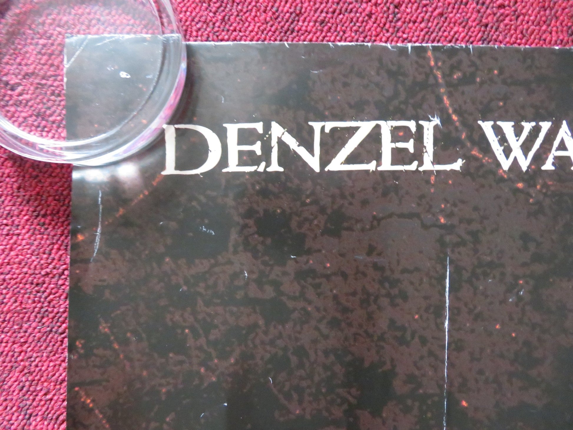 THE BONE COLLECTOR UK QUAD ROLLED POSTER DENZEL WASHINGTON ANGELINA JOLIE 1999 Rendezvous Cinema Movie posters