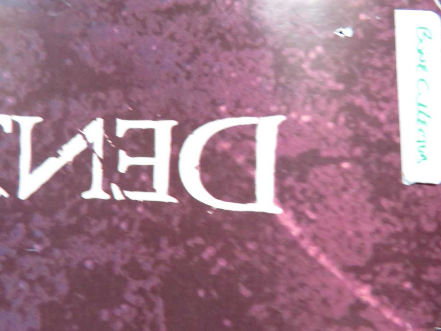 THE BONE COLLECTOR UK QUAD ROLLED POSTER DENZEL WASHINGTON ANGELINA JOLIE 1999 Rendezvous Cinema Movie posters