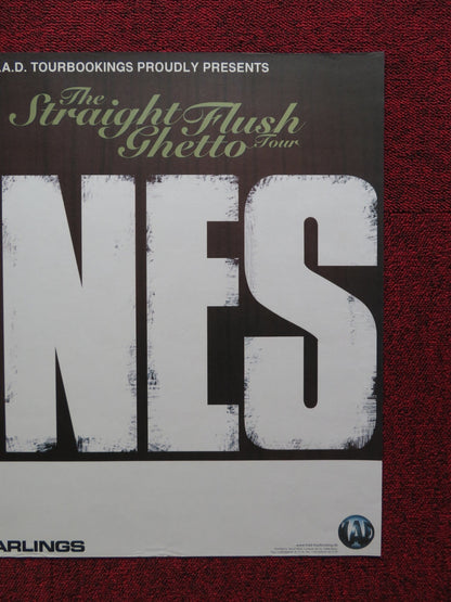 THE BONES THE STRAIGHT FLUSH GHETTO TOUR MUSIC PROMO POSTER TOUR POSTER 2004 Rendezvous Cinema Movie posters