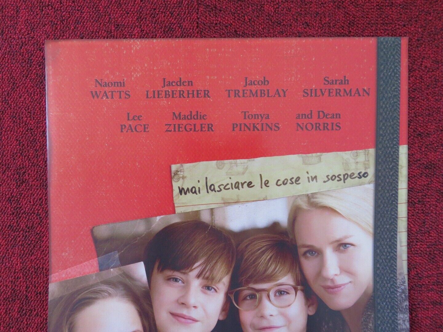 THE BOOK OF HENRY ITALIAN LOCANDINA (26.5"x12.5") POSTER NAOMI WATTS 2017 Rendezvous Cinema Movie posters