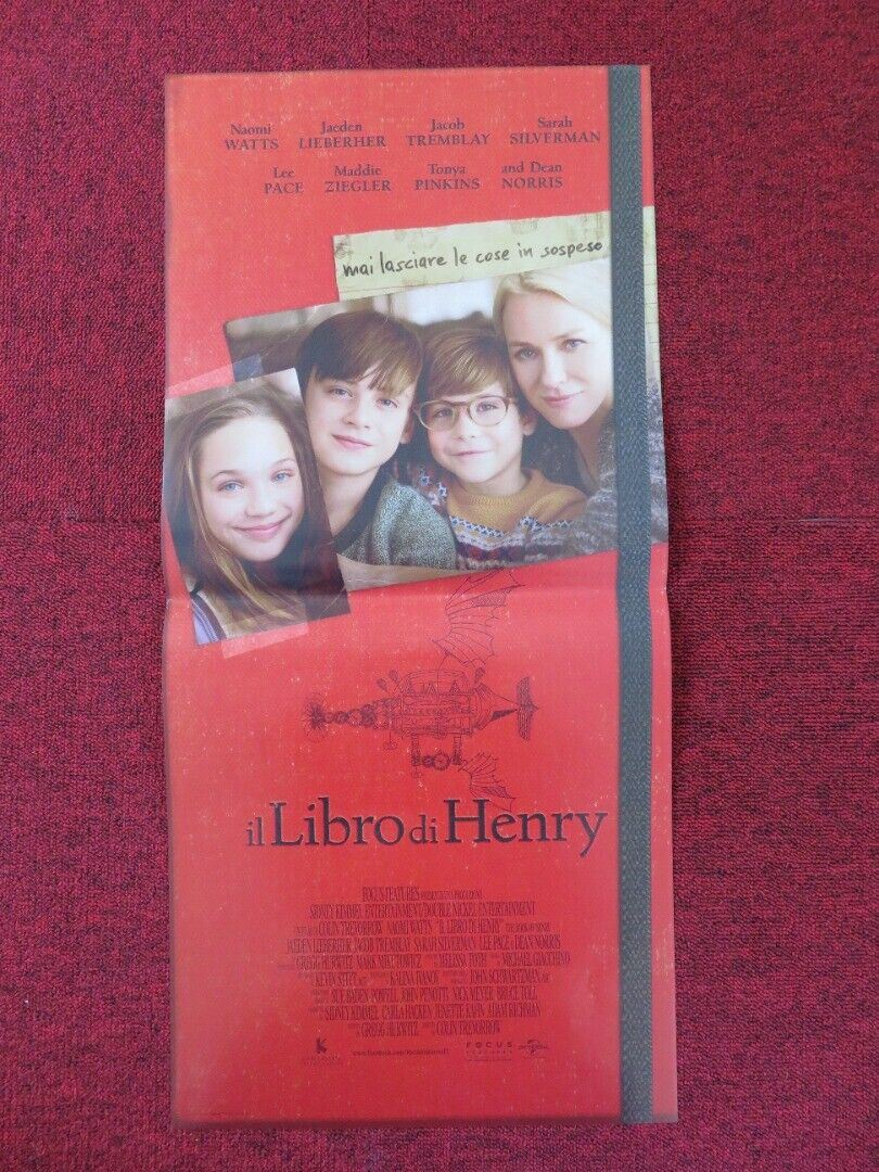 THE BOOK OF HENRY ITALIAN LOCANDINA (26.5"x12.5") POSTER NAOMI WATTS 2017 Rendezvous Cinema Movie posters