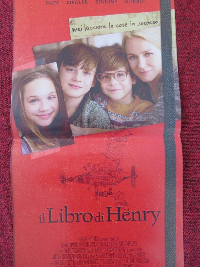 THE BOOK OF HENRY ITALIAN LOCANDINA (26.5"x12.5") POSTER NAOMI WATTS 2017 Rendezvous Cinema Movie posters