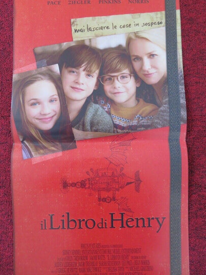 THE BOOK OF HENRY ITALIAN LOCANDINA (26.5"x12.5") POSTER NAOMI WATTS 2017 Rendezvous Cinema Movie posters