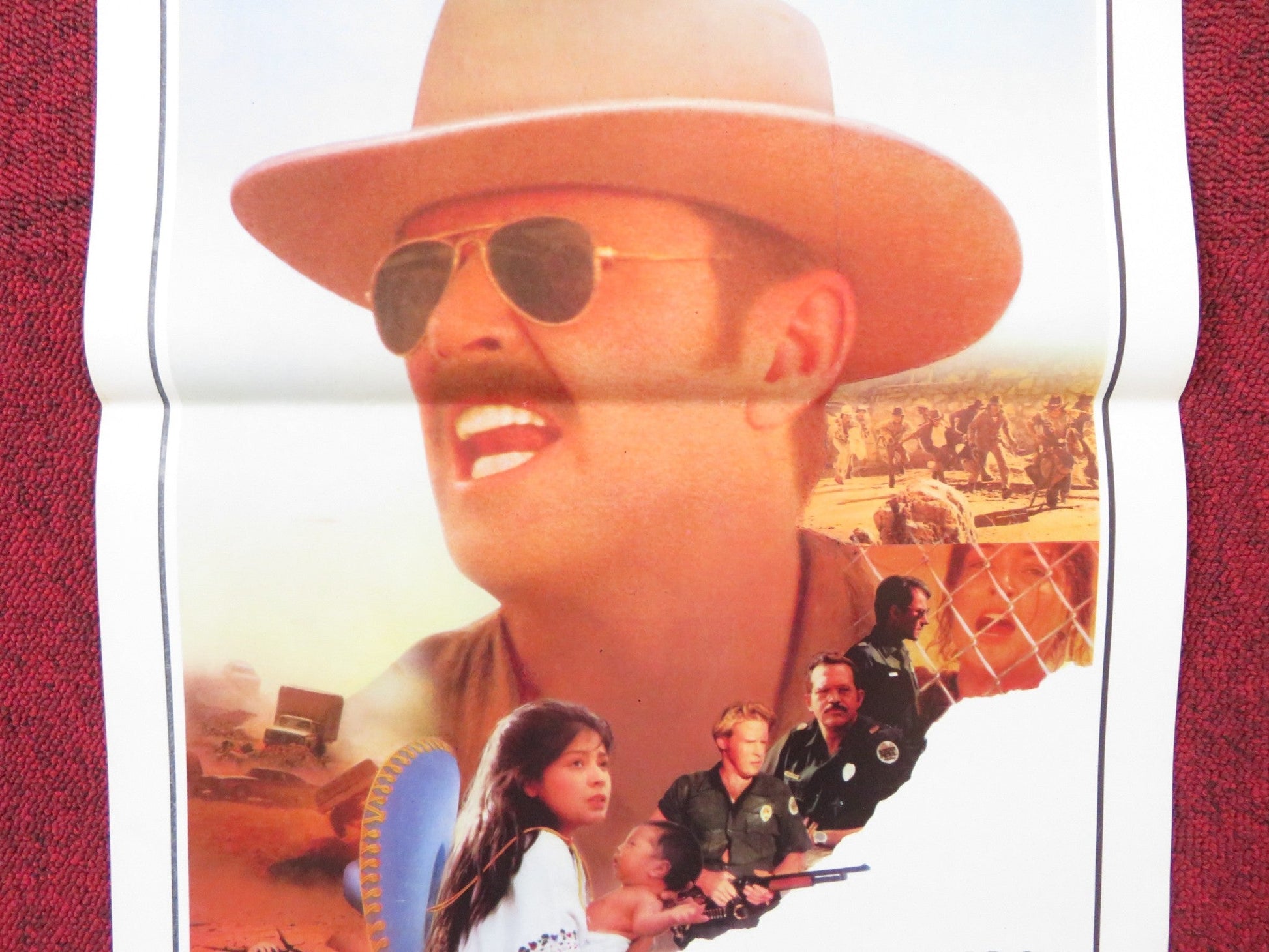 THE BORDER ITALIAN LOCANDINA POSTER JACK NICHOLSON HARVEY KEITEL 1982 Rendezvous Cinema Movie posters