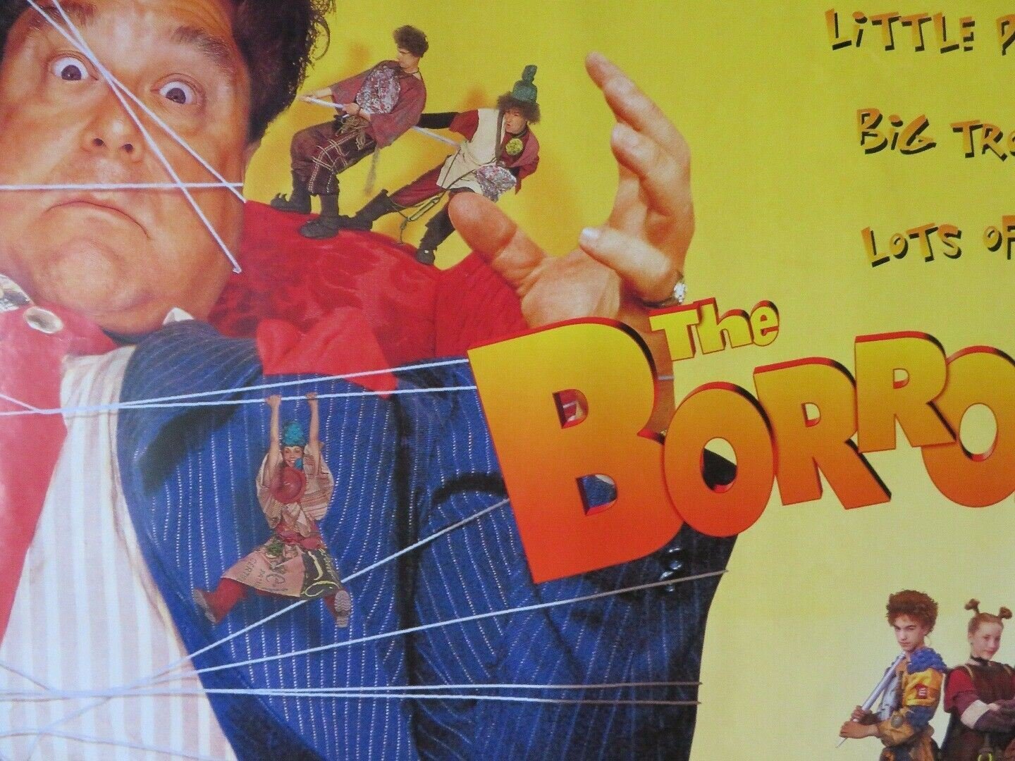 THE BORROWERS QUAD (30"x 40") ROLLED POSTER JOHN GOODMAN JIM BROADBENT 1997 Rendezvous Cinema Movie posters