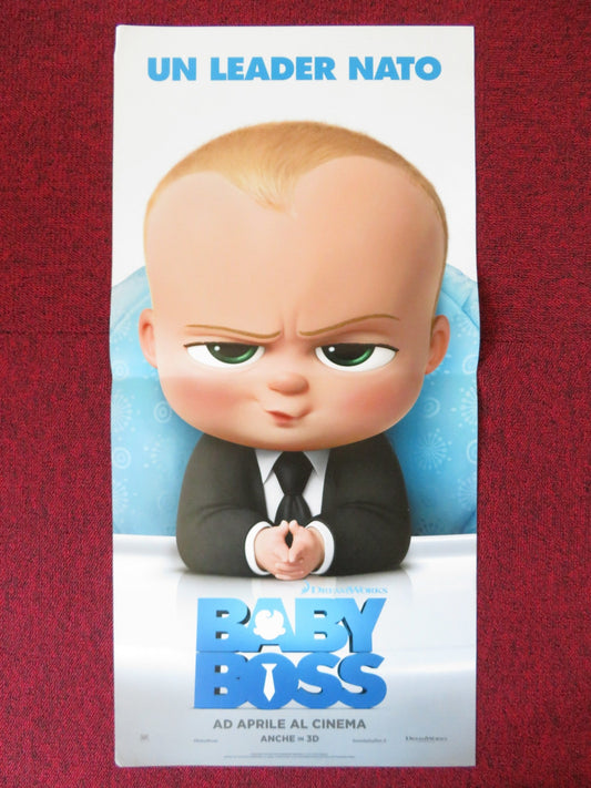 THE BOSS BABY ITALIAN LOCANDINA POSTER ALEC BALDWIN LISA KUDROW 2017 Rendezvous Cinema Movie posters