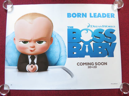 THE BOSS BABY UK QUAD (30"x 40") ROLLED POSTER ALEC BALDWIN STEVE BUSCEMI 2017 Rendezvous Cinema Movie posters
