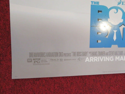 THE BOSS BABY VERSION B US ONE SHEET ROLLED POSTER ALEC BALDWIN 2017 - Rendezvous Cinema
