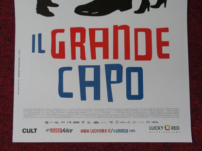 THE BOSS OF IT ALL ITALIAN LOCANDINA (27"x12.5") POSTER PETER GANTZLER 2006 Movie posters