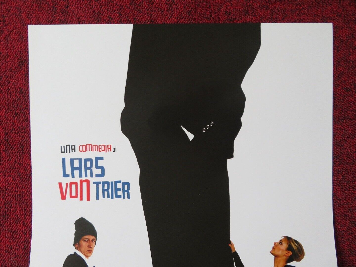 THE BOSS OF IT ALL ITALIAN LOCANDINA (27"x12.5") POSTER PETER GANTZLER 2006 Movie posters