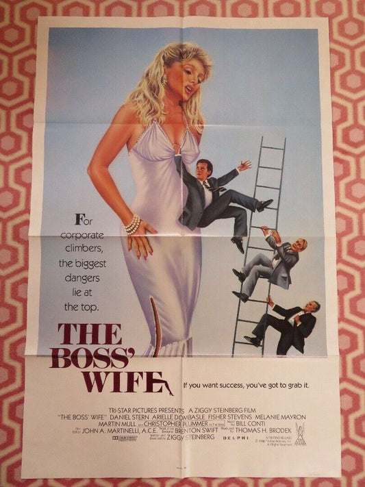 THE BOSS' WIFE US ONE SHEET POSTER DANIEL STERN ARIELLE DOMBASLE 1986 - Rendezvous Cinema