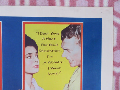 THE BOTTOM OF THE BOTTLE US HALF SHEET (22"x 28") POSTER VAN JOHNSON 1956 Movie posters