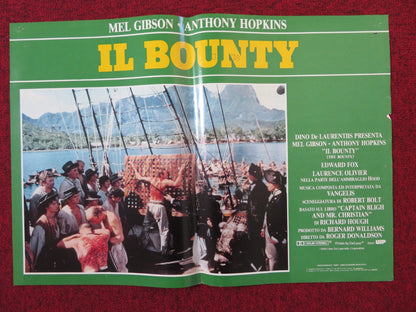 THE BOUNTY - E ITALIAN FOTOBUSTA POSTER MEL GIBSON ANTHONY HOPKINS 1984 Rendezvous Cinema Movie posters