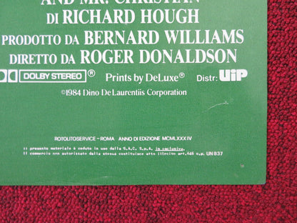 THE BOUNTY - F ITALIAN FOTOBUSTA POSTER MEL GIBSON ANTHONY HOPKINS 1984 Rendezvous Cinema Movie posters