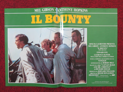 THE BOUNTY - H ITALIAN FOTOBUSTA POSTER MEL GIBSON ANTHONY HOPKINS 1984 Rendezvous Cinema Movie posters