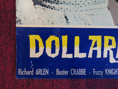 THE BOUNTY KILLER ITALIAN FOTOBUSTA POSTER RICHARD ARELN BUSTER CRABBE 1965 Rendezvous Cinema Movie posters