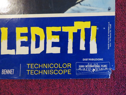 THE BOUNTY KILLER ITALIAN FOTOBUSTA POSTER RICHARD ARELN BUSTER CRABBE 1965 Rendezvous Cinema Movie posters