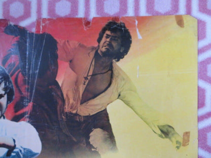 THE BOUNTY KILLER /The Ugly Ones ITALIAN FOGLIO POSTER RICHARD WYLER 1966 Rendezvous Cinema Movie posters