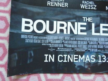 THE BOURNE LEGACY QUAD (30"x 40") ROLLED POSTER JEREMY RENNER RACHEL WEISZ 2012 Rendezvous Cinema Movie posters