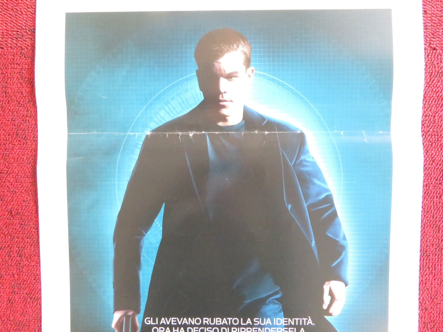 THE BOURNE SUPREMACY ITALIAN LOCANDINA POSTER MATT DAMON FRANKA POTENTE 2004 Rendezvous Cinema Movie posters