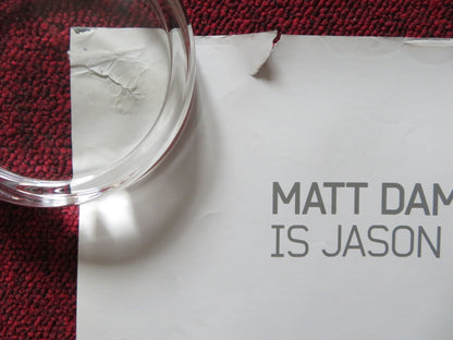 THE BOURNE ULTIMATUM UK QUAD ROLLED POSTER MATT DAMON JULIA STILES 2007 Rendezvous Cinema Movie posters