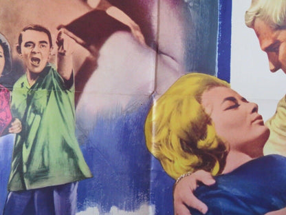 THE BOY CRIED MURDER ONE SHEET POSTER FOLDED VERONICA HURST PHIL BROWN 1966 Rendezvous Cinema Movie posters