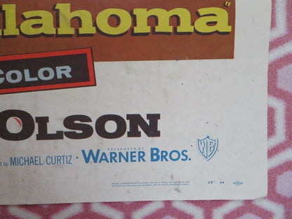 THE BOY FROM OKLAHOMA US ONE SHEET POSTER WILL ROGERS.JR 1954 - Rendezvous Cinema