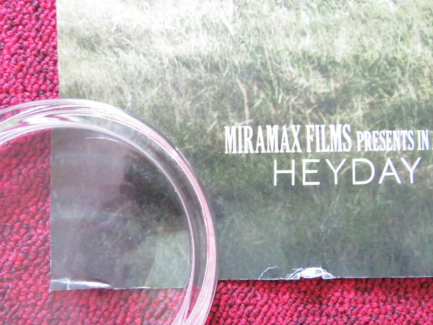 THE BOY IN THE STRIPED PYJAMAS UK QUAD (30"x 40") ROLLED POSTER 2008 Rendezvous Cinema Movie posters