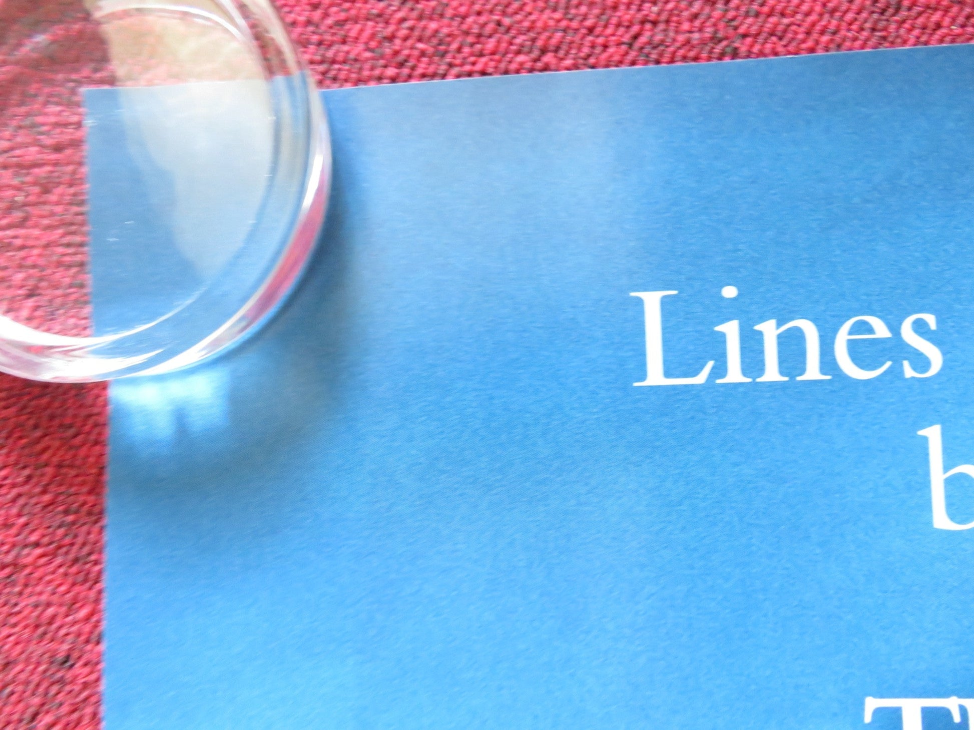 THE BOY IN THE STRIPED PYJAMAS UK QUAD (30"x 40") ROLLED POSTER 2008 Rendezvous Cinema Movie posters