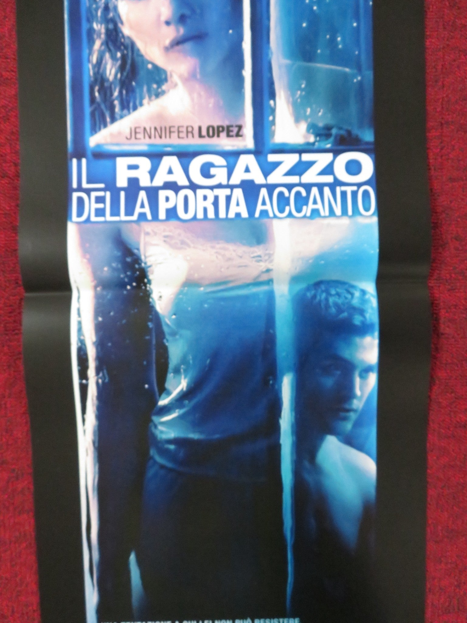 THE BOY NEXT DOOR ITALIAN LOCANDINA POSTER JENNIFER LOPEZ RYAN GUZMAN 2015 Rendezvous Cinema Movie posters