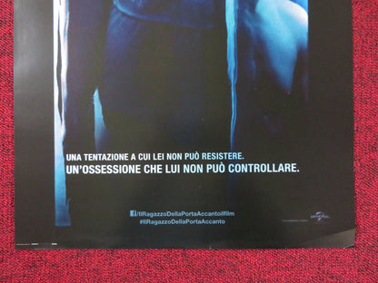 THE BOY NEXT DOOR ITALIAN LOCANDINA POSTER JENNIFER LOPEZ RYAN GUZMAN 2015 Rendezvous Cinema Movie posters