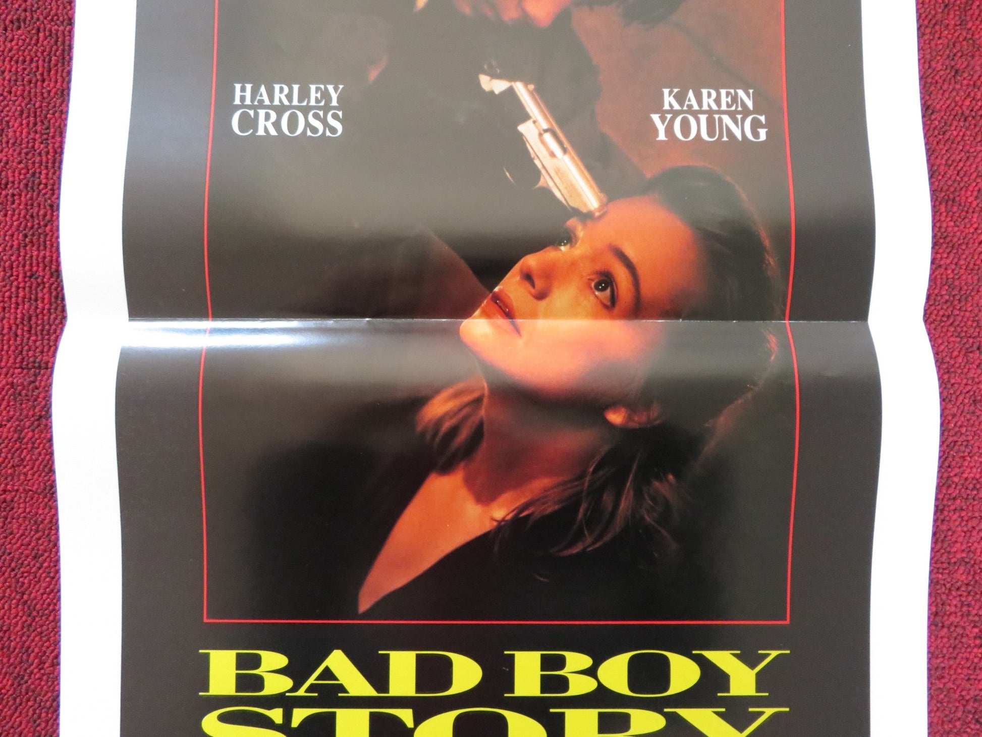 THE BOY WHOC CRIED BITCH ITALIAN LOCANDINA POSTER HARLEY CROSS KAREN YOUNG 1991 Rendezvous Cinema Movie posters