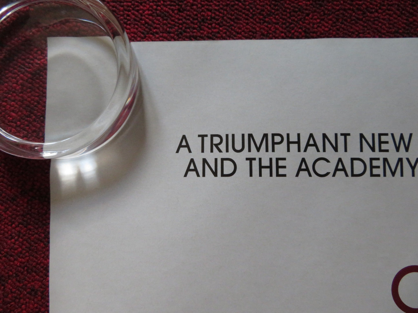 THE BOYS ARE BACK UK QUAD (30"x 40") ROLLED POSTER CLIVE OWEN EMMA BOOTH 2009 Rendezvous Cinema Movie posters