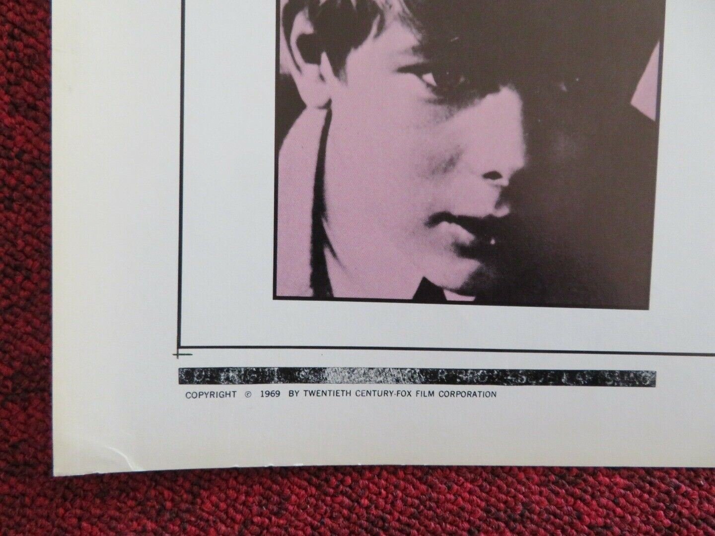 THE BOYS OF PAUL STREET US HALF SHEET (22"x 28") POSTER ANTHONY KEMP 1969 Movie posters