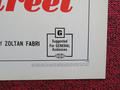 THE BOYS OF PAUL STREET US HALF SHEET (22"x 28") POSTER ANTHONY KEMP 1969 Movie posters