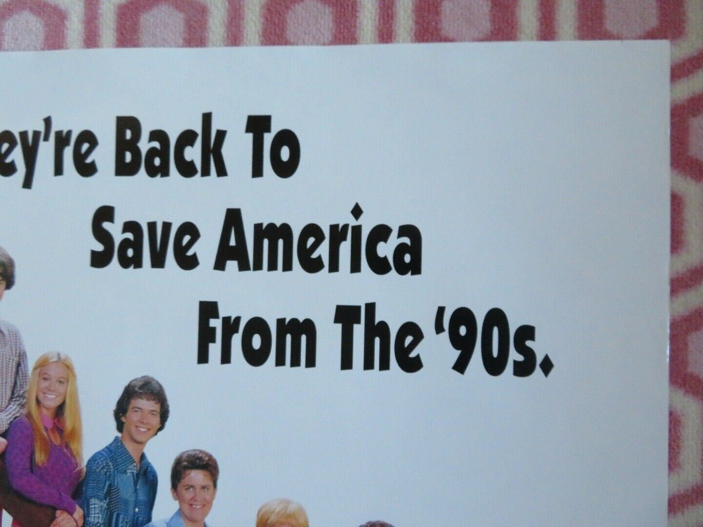 THE BRADY BUNCH MOVIE US ONE SHEET ROLLED POSTER SHELLY LONG 1995 Movie posters