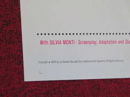 THE BRAIN FOLDED US ONE SHEET POSTER DAVID NIVEN GERARD OURY 1969 Movie posters