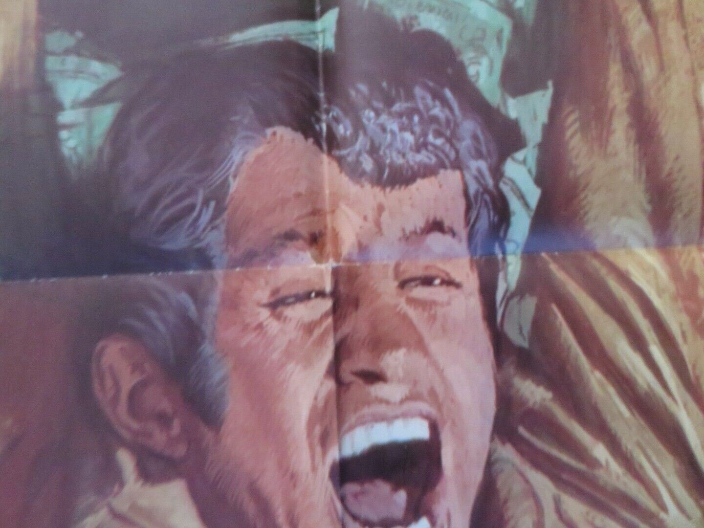 THE BRAIN FOLDED US ONE SHEET POSTER DAVID NIVEN GERARD OURY 1969 Movie posters