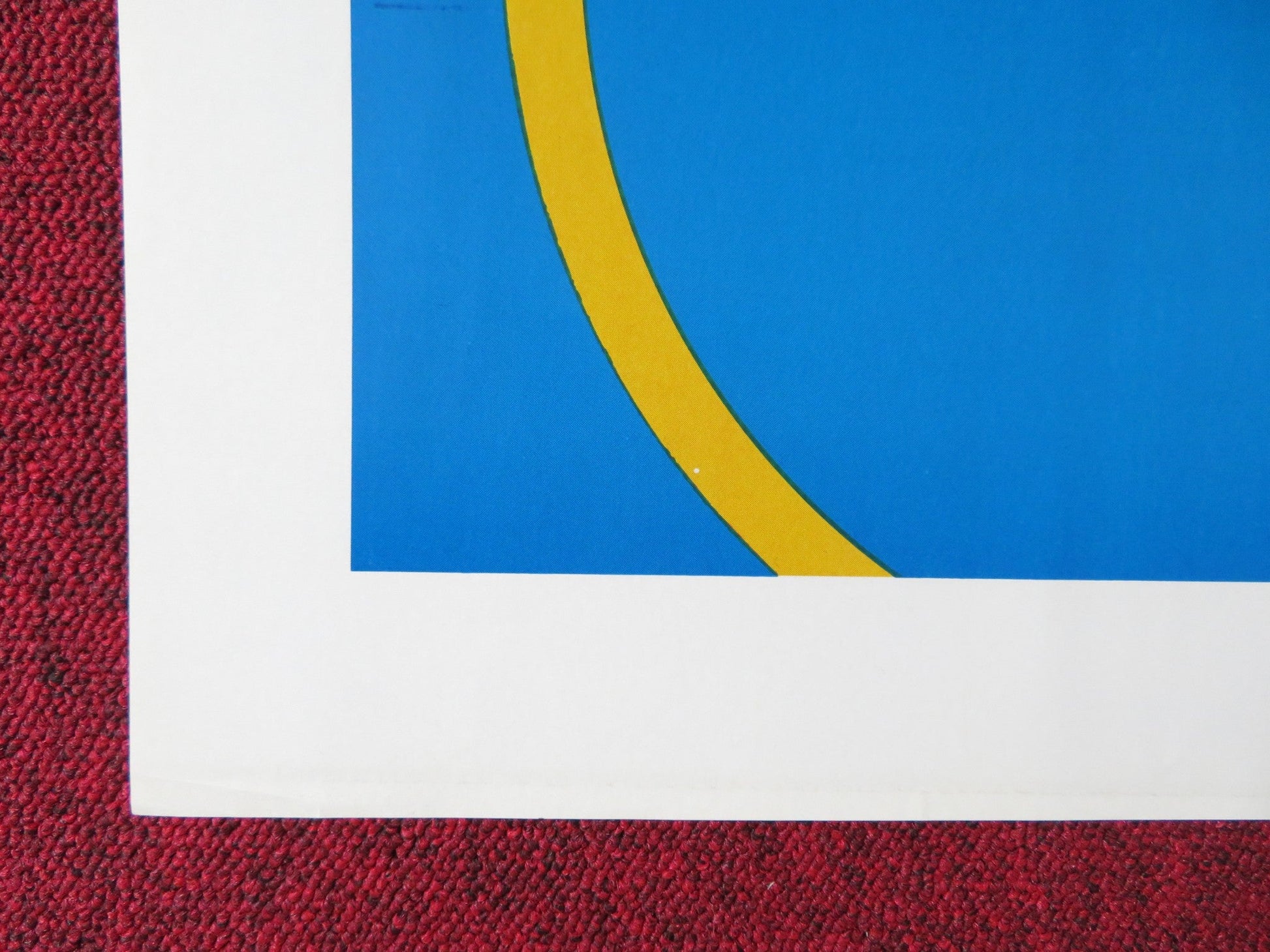 THE BRASS RING US TRI FOLDED ONE SHEET ROLLED POSTER DINA MERRILL S.SIDNEY 1983 Rendezvous Cinema Movie posters